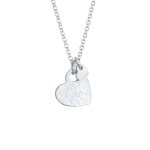 Elli - pendentif coeur femme amour look organique tendance en argent sterling 925 plaqué or colliers ... Elli - pendentif coeur femme amour look organique tendance en argent sterling 925 plaqué or colliers ...