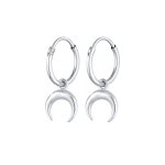 Elli - pendentif dame créole demi - lune faucille astro look tendance en argent sterling 925 créoles ... Elli - pendentif dame créole demi - lune faucille astro look tendance en argent sterling 925 créoles ...