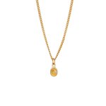 Elli premium - pendentif pour dames en pierre cabochon ovale classique avec citrine en argent sterling ... Elli premium - pendentif pour dames en pierre cabochon ovale classique avec citrine en argent sterling ...