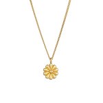 Elli - pendentif de fleurs pour dames tendance florale blogueur filigrane en argent sterling 925 plaqu ...