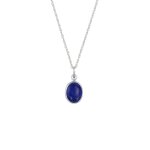 Elli - pendentif en forme de goutte avec pierre lapis lazuli en 925 / 1000 argent massif colliers 1 pieces ... Elli - pendentif en forme de goutte avec pierre lapis lazuli en 925 / 1000 argent massif colliers 1 pieces ...