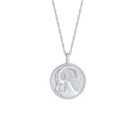 Elli - pice de monnaie antique de zodiaque capricorne pour dames trend astro en argent sterling 925 ...
