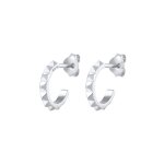 Elli - pyramides croles  bouchons pour dames tendance geo look en argent sterling 925 boucles d'oreilles ...
