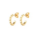 Elli - pyramides croles  bouchons pour dames tendance geo look en argent sterling 925 boucles d'oreilles ...