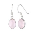 Elli - elli boucles d'oreilles femmes pierre quartz cabochon rose argent sterling 925 1 pieces female ... Elli - elli boucles d'oreilles femmes pierre quartz cabochon rose argent sterling 925 1 pieces female ...