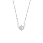 Elli - synthétiquement opal collier femme (925 / 1000) argent colliers 1 pieces female Elli - synthétiquement opal collier femme (925 / 1000) argent colliers 1 pieces female