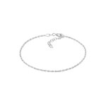 Elli - torsade de cordon pour dames tendance de base ajustable en argent sterling 925 bracelets 1 pieces ...