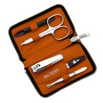 Erbe - set de manucure tui  fermeture clair srie travel 5 pcs. mallette de maquillage 1 pieces unisex ...