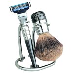 Erbe - set de rasage titan, 3 pcs. coffrets barbe et rasage 1 pieces unisex