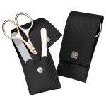 Erbe - trousse de manucure de poche lady série 'carbon', noir, 3 pcs. mallette de maquillage 1 pieces ... Erbe - trousse de manucure de poche lady série 'carbon', noir, 3 pcs. mallette de maquillage 1 pieces ...