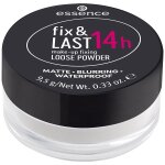 Essence - fix & last 14h spray fixateur et poudre fixatrice 9. 5 g blanc unisex Essence - fix & last 14h spray fixateur et poudre fixatrice 9. 5 g blanc unisex