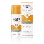Eucerin - sun oil control crme - gel toucher sec spf 50 + protection solaire 50 ml unisex