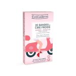 Evoluderm - 20 bandes de cire froide jambes - aisselles baume aprs - rasage 20 ml unisex