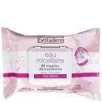 Evoluderm - 25 lingettes dmaquillantes appareils de nettoyage du visage 1 pieces unisex