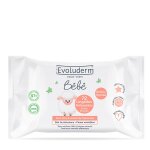 Evoluderm - 72 lingettes nettoyantes extra douces bain moussant bébé 100 ml unisex Evoluderm - 72 lingettes nettoyantes extra douces bain moussant bébé 100 ml unisex