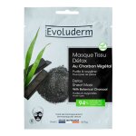 Evoluderm - détox masque en tissu 1 pieces unisex Evoluderm - détox masque en tissu 1 pieces unisex