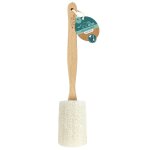 Feel natural - brosse  dos loofah gommage pieds 1 pieces unisex