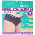 Feel natural - culotte menstruelle classique noir sous - vtements menstruels 1 pieces female