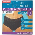 Feel natural - culotte menstruelle dentelle sous - vtements menstruels 1 pieces female