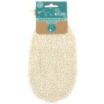 Feel natural - gant exfoliant en jute gommage visage 1 pieces unisex Feel natural - gant exfoliant en jute gommage visage 1 pieces unisex