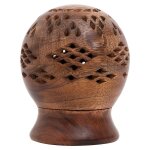 Galeo - support encens cne boule bois diffuseurs et parfums d'intrieur 1 pieces unisex