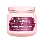 Garnier - ultra doux masque enrichi en huile de ppin de raisin masque et cure cheveux 340 ml unisex