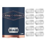 Gillette lames de rasoir king c. gillette lames pour rasoir de sret, 10recharges
