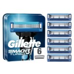 Gillette lames de rasoir gillette mach3 turbo recharges de lamesde rasoir pour homme, 6units