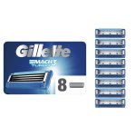 Gillette lames de rasoir gillette mach3 turbo recharges de lamesde rasoir pour homme, 8units