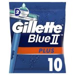 Gillette rasoirs jetables gillette blueii plus rasoirs jetables pour homme x10