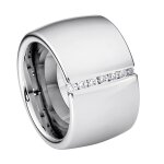 Heideman - bague lines couleur argentée polie bagues 1 pieces female Heideman - bague lines couleur argentée polie bagues 1 pieces female
