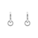 Heideman - boucles d'oreille sibyl couleur argente polie boucles d'oreilles 1 pieces female