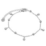 Heideman - bracelet jade couleur argentée polie bracelets 1 pieces female Heideman - bracelet jade couleur argentée polie bracelets 1 pieces female