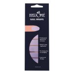 Herome cosmetics - nail wraps vernis  ongles 1 pieces argent unisex