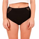 Jho - culotte menstruelle noire taille haute flux abondants sous - vêtements 1 pieces female Jho - culotte menstruelle noire taille haute flux abondants sous - vêtements 1 pieces female