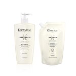Krastase - densifique bain densite flacon pompe rechargeable et recharge shampooing 1 pieces unisex