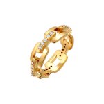 Kuzzoi - kuzzoi bague à maillons hommes zirconia taille diamant blanc 925 argent sterling argent fête ... Kuzzoi - kuzzoi bague à maillons hommes zirconia taille diamant blanc 925 argent sterling argent fête ...