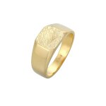 Kuzzoi - hommes sceau carré basique texture noire en argent sterling 925 bagues 1 pieces male Kuzzoi - hommes sceau carré basique texture noire en argent sterling 925 bagues 1 pieces male