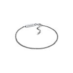 Kuzzoi - chane de base minime pour hommes ajustable en argent sterling 925 plaqu or bracelets 1 pieces ...