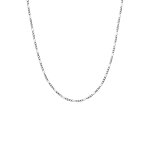 Kuzzoi - chane de figaro basic trend massif oxide collier homme - (925 / 1000) argent bijoux homme ...
