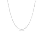 Kuzzoi - chane de figaro basic trend massif oxide collier homme - (925 / 1000) argent bijoux homme ...
