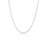 Kuzzoi - chane de rservoirs basic minimal massif collier homme - (925 / 1000) argent bijoux homme 1 ...