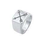 Kuzzoi - chevalière flèche base mat bague homme - (925 / 1000) argent bijoux homme 1 pieces male Kuzzoi - chevalière flèche base mat bague homme - (925 / 1000) argent bijoux homme 1 pieces male