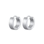 Kuzzoi - croles brosss masculins en 925 / 1000 argent massif 1 pieces male