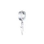 Kuzzoi - hommes crole pendentif eclair pice unique en argent sterling 925 bijoux homme 1 pieces male ...