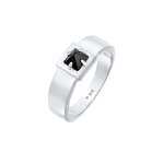 Kuzzoi - hommes solitaire pyramide massif avec pierre précieuse onyx en argent sterling 925 bagues 1 ... Kuzzoi - hommes solitaire pyramide massif avec pierre précieuse onyx en argent sterling 925 bagues 1 ...