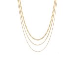 Kuzzoi - parure de collier hommes chane figaro chane gourde chane vnitienne argent sterling 925 colliers ...
