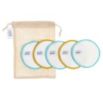 Lady green - kit 5 disques dmaquillants + 1 filet de lavage dmaquillant yeux 1 pieces female