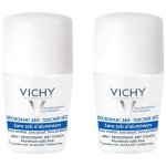 Vichy déodorants déodorant 24h sans sels d'aluminium - roll - on 2x50 ml Vichy déodorants déodorant 24h sans sels d'aluminium - roll - on 2x50 ml