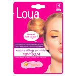 Loua masque en tissu soin loua masque en tissu visage teint eclat